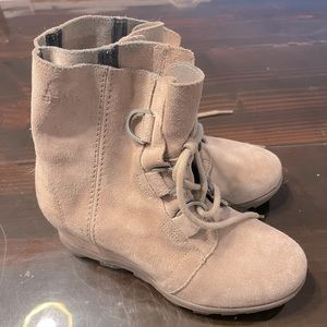 Sorel Joan Wedge II Wedge Heel Ankle Boots - Sz 5